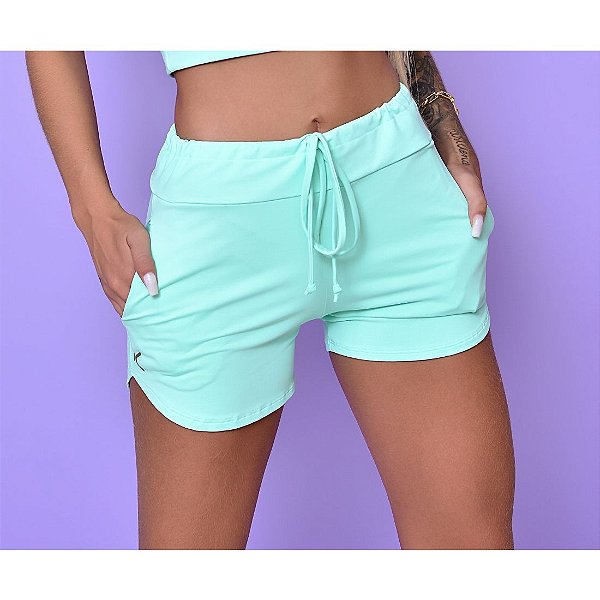 Short Shine Verde Menta