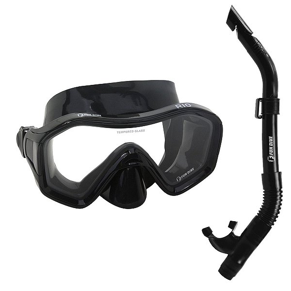 KIT RIO FUN DIVE, Máscara Snorkel SK-09 para Mergulho