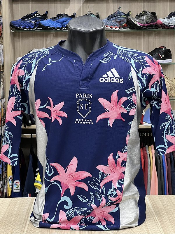 Camisa Adidas Stade Paris Francais 2008 RUGBY Berninis