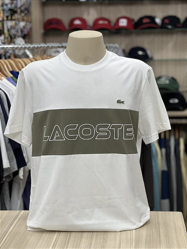 Camiseta Lacoste colorblock