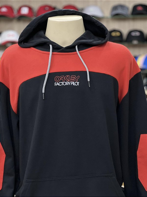Moletom Oakley Factory Pilot preto