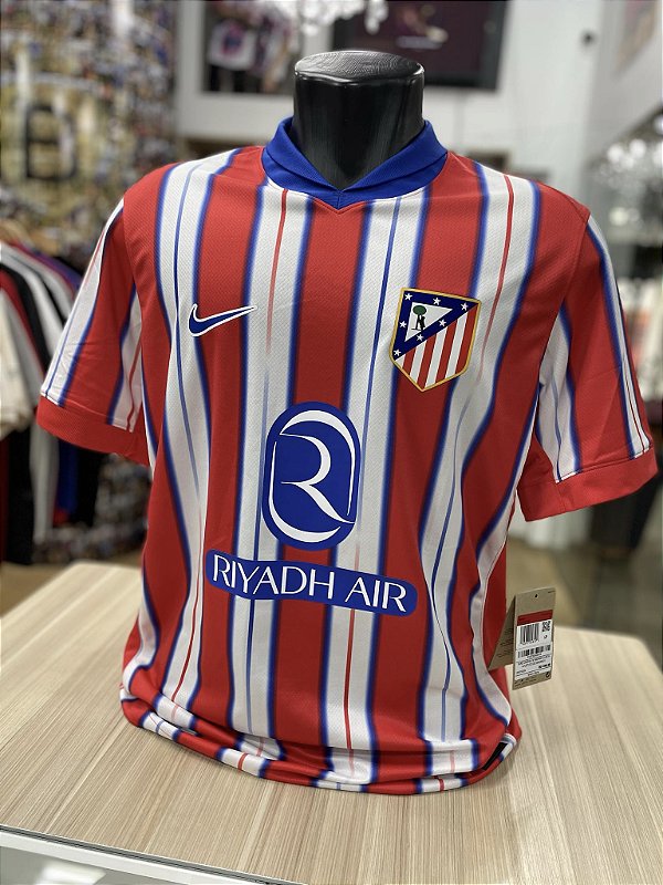 Camisa Nike Atlético de Madrid I 2024/25 Torcedor Pro Masculina