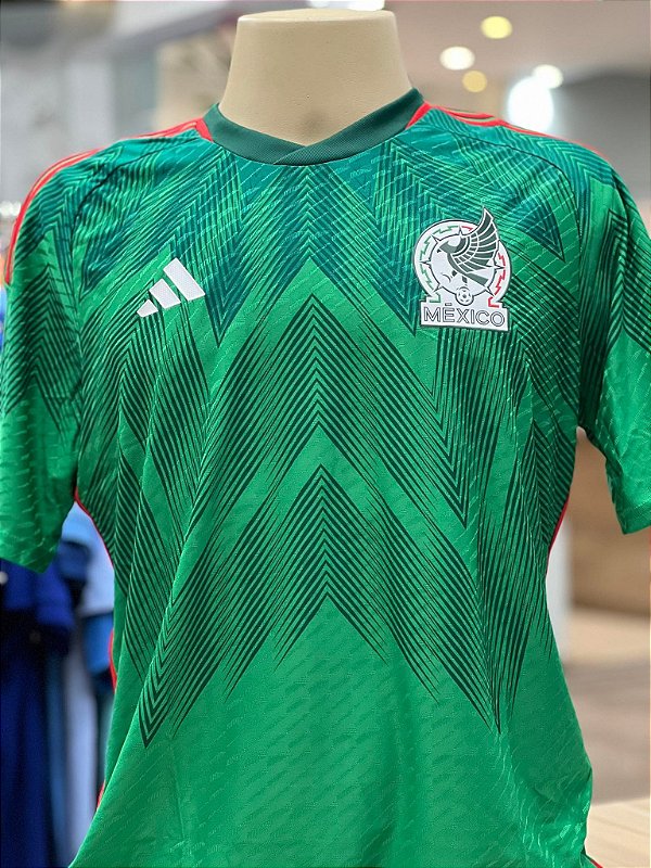 Camisa Adidas México Home 2022 Jogador
