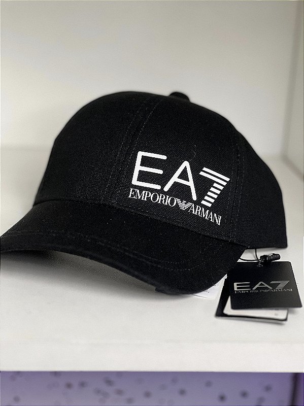 Boné Emporio Armani EA7 preto