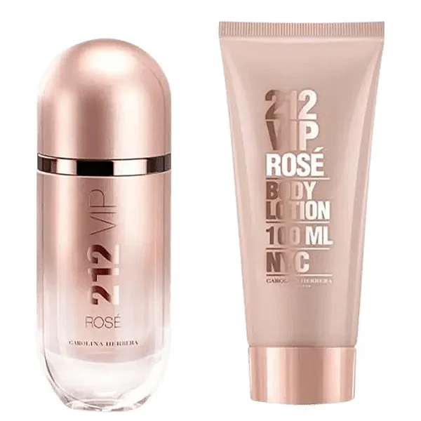 Kit Carolina Herrera 212 Vip Rosé - Eau de Parfum 80ml + Body Lotion 100ml