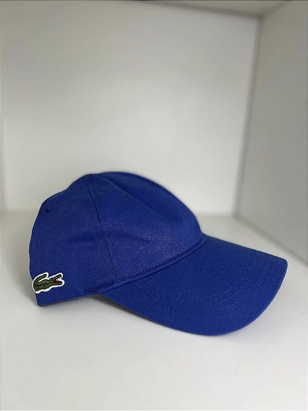 Boné Lacoste Gabardine - azul