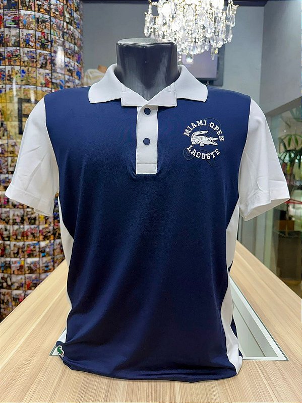 Polo Lacoste Edição Miami Open