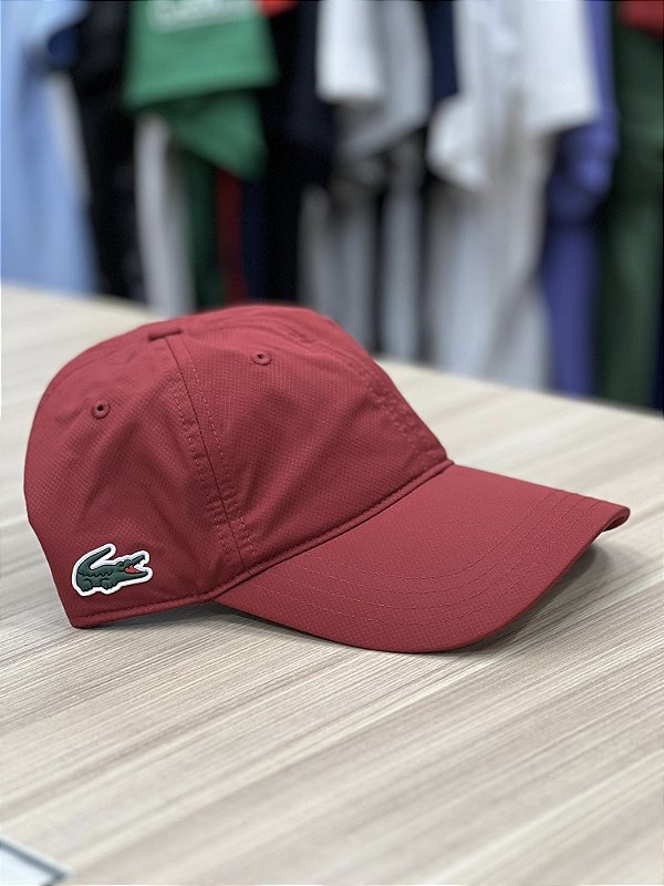 Boné Lacoste Sport Vermelho 2024