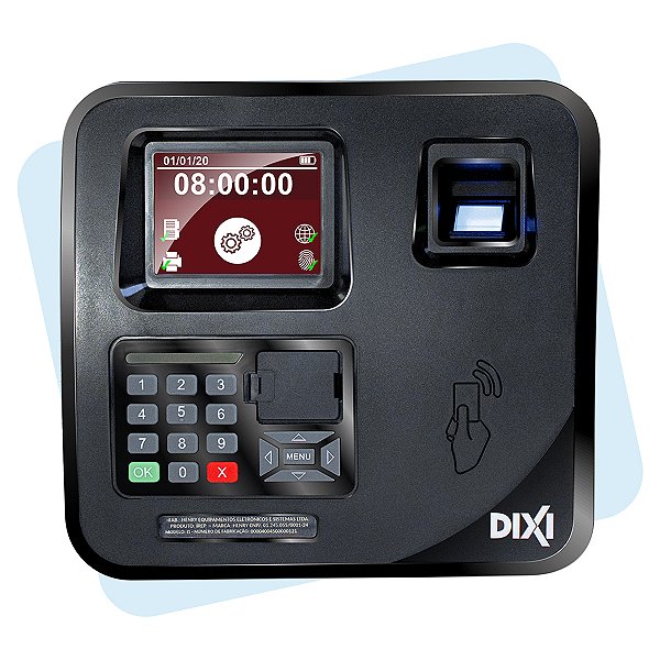 Relógio Ponto Eletrônico com Biometria + Wi-Fi | Portaria 671