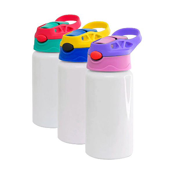 Squeeze Sublimação Bico Silicone Infantil 500ml