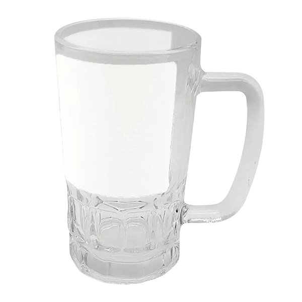 Caneca de Vidro Chopp Com Tarja 590ml