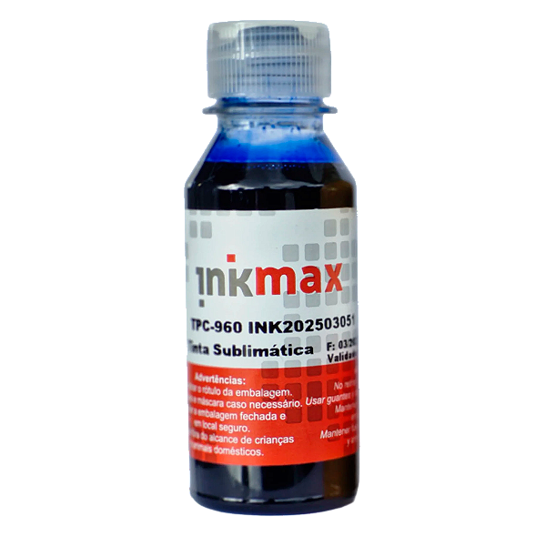 Tinta Sublimática Inkmax - Ciano