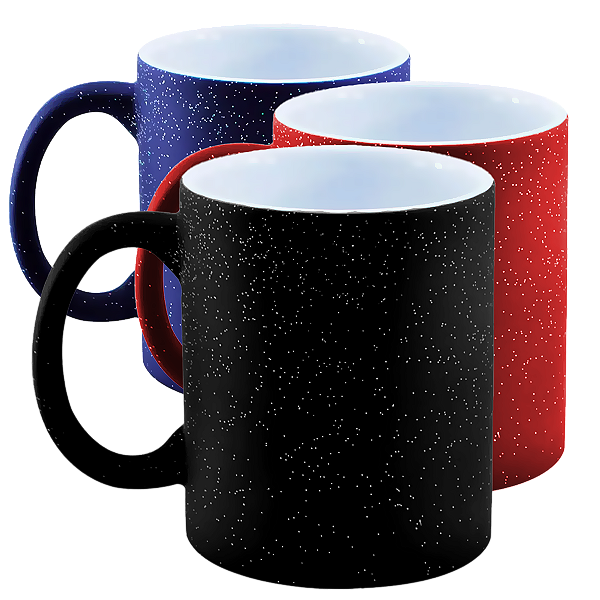 Caneca Mágica com Glitter