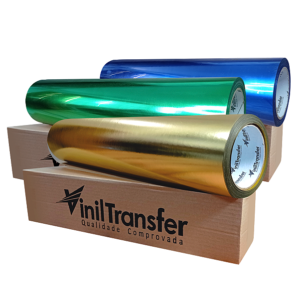 Filme de Recorte - VTR Metalizado - 50x50cm