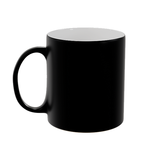 Caneca Magica Preta  325ml