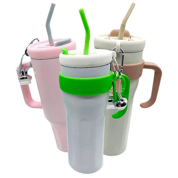 Copo Térmico 1200ml - DTF ou Transfer - Modelo Virgínia