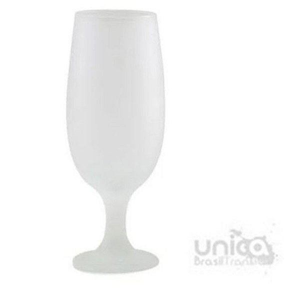 Taça Tulipa em Vidro Jateado 325 ml