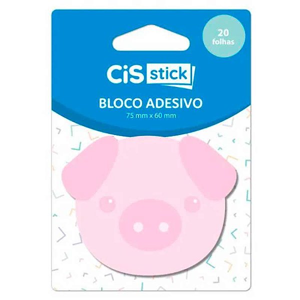 Bloco Adesivo CiS Stick Porquinho