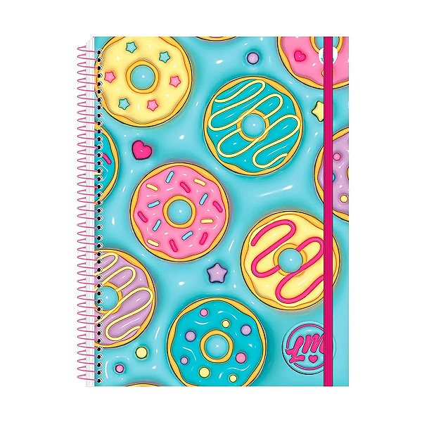Caderno Memórias da Lari Universitário Espiral 1M 80 Fls