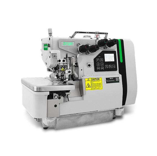 Máquina de Costura Overlock Industrial Zoje B9510-13-MD2 4 fios Com Corte de Linha Automático