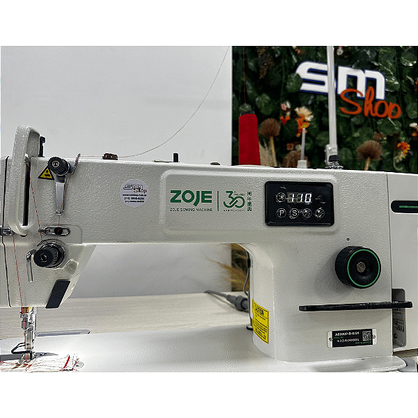 Máquina de Costura Reta Industrial Zoje A6000P-D-G/01