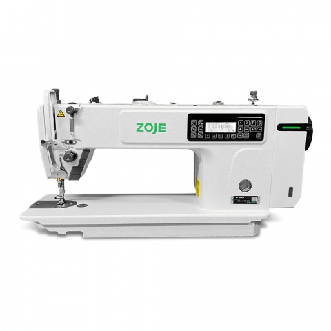 Máquina de Costura Reta Industrial Zoje A7100 Direct Drive COM KIT CALCADORES + BOBINAS + AGULHAS