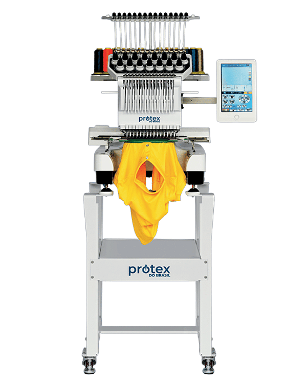 Máquina de Bordado Protex Industrial BF-1501S Área 20x36 cm - 15 Agulhas