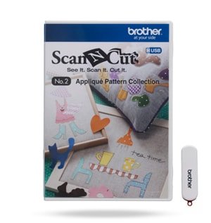 Coleção de desenhos de recorte - Aplique e Craft para Máquina Scanncut (CAUSB2)