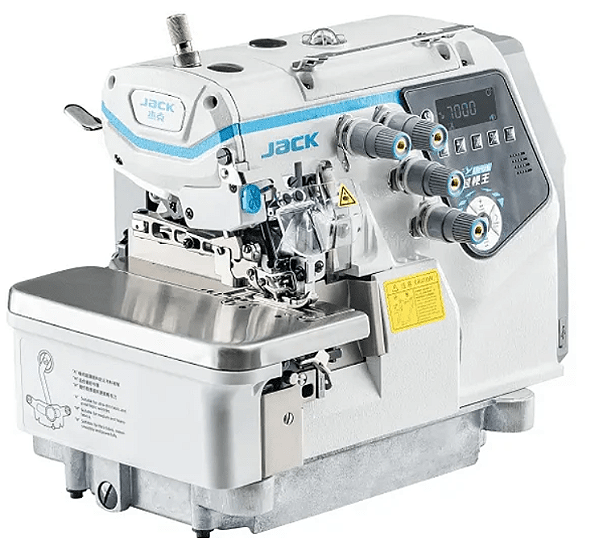 Máquina de Costura Interlock Jack JK- C7 URUS 5 fios 2 agulhas