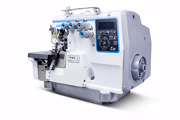 Máquina de Costura Overlock Ponto Cadeia Eletrônica Jack C5C-4 – Alto Desempenho, Inteligência e Precisão