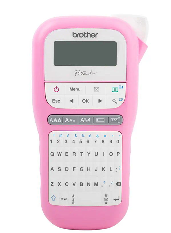 Rotulador Eletrônico Portátil PTH110PK Rosa - Brother