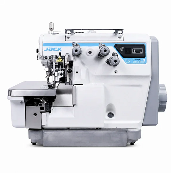 Máquina de Costura Overlock Industrial Jack E5-3 fios