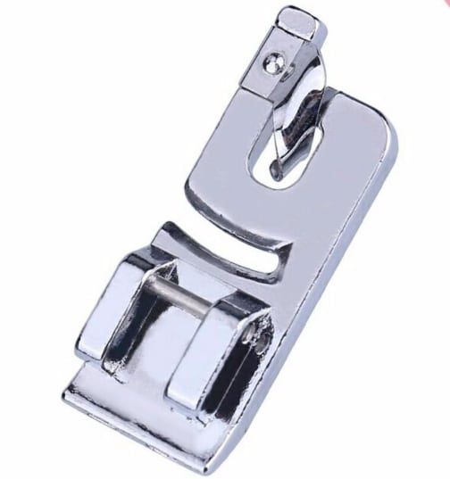 Calcador para Bainha de Lenço Grande 7mm - RJ730 Máquina Doméstica Brother, Janome e Elna