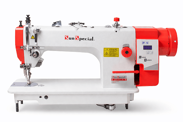 Máquina de Costura Transporte Duplo Sun Special SS-0303DMQ Direct Drive