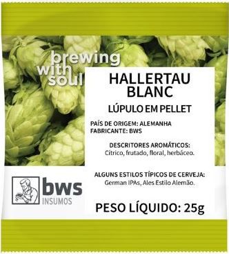 LUPULO HALLERTAU BLANC 25 GR - EM PELLET