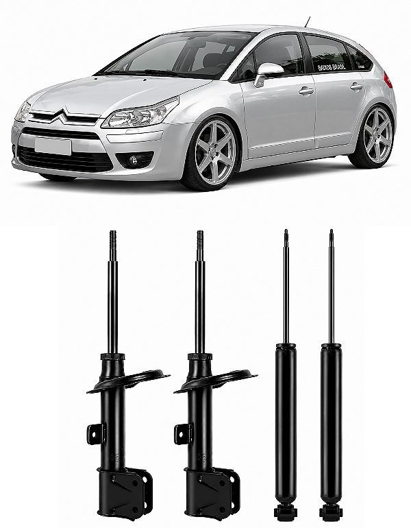 Amortecedor Preparado para Citroen C4