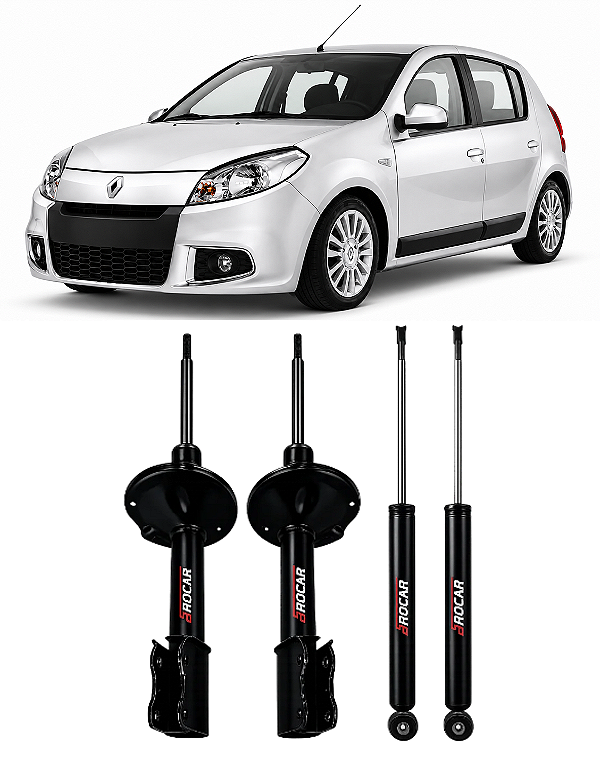 Amortecedor Preparado para Sandero (Primeiro Modelo)