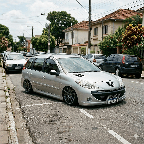 Amortecedor Preparado para 206/207 SW