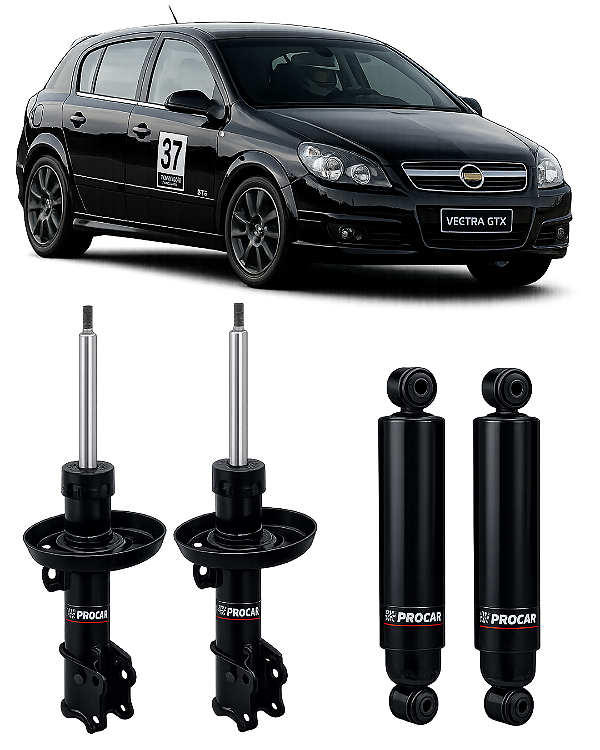 Amortecedor Preparado para GM Vectra GT Trackday/Hotlap