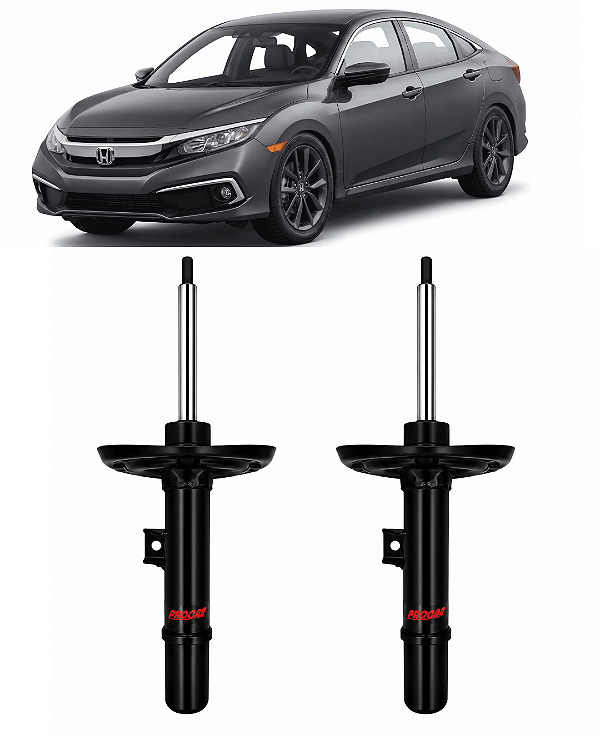 Amortecedor Preparado para Honda Civic G10