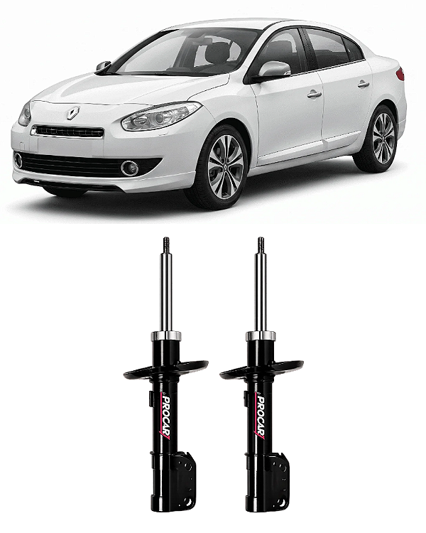 Amortecedor Preparado para Fluence Turbo GT
