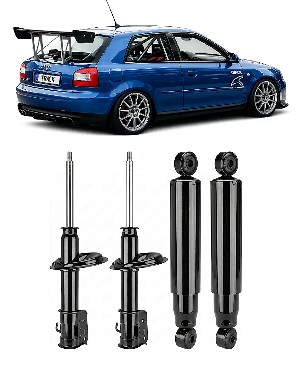 Amortecedor Preparado para Audi A3 1999/2006 Trackday/Hotlap