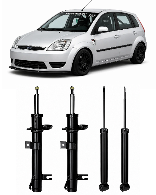 Amortecedor Esportivo para Fiesta MK5 Trackday/Hotlap