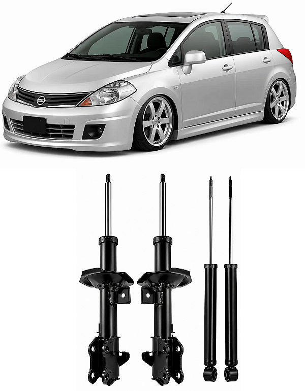 Amortecedor Preparado Nissan Tiida