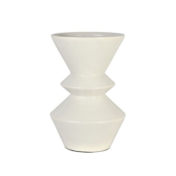 Cachepot Cone Off-White 26 cm