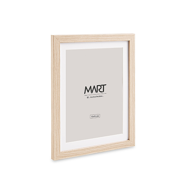 Porta Retratos Marrom Claro em MDF - 10 x 15 cm