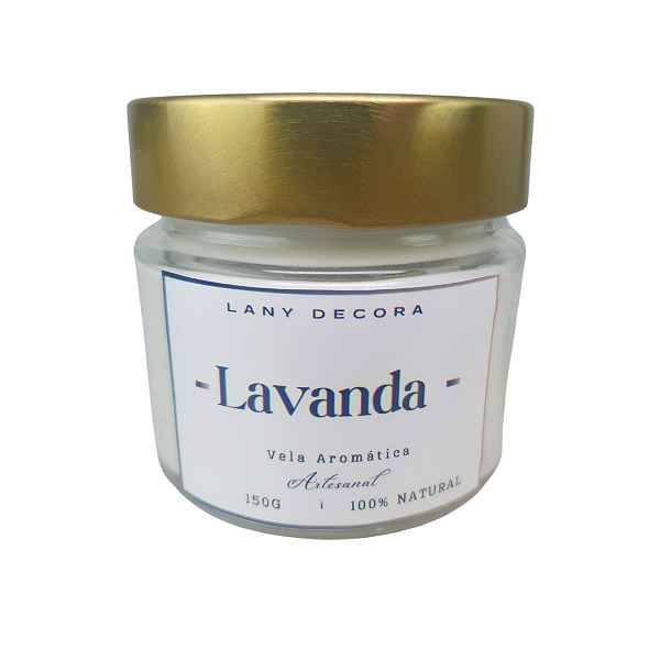 Vela Aromática Lavanda 150g