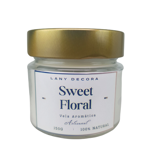 Vela Aromática Sweet Floral 150g