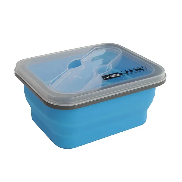 TIGELA COLAPSAVEL MINI BENTO AZUL