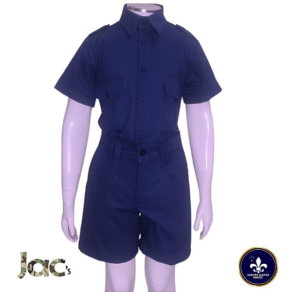 Bermuda Azul Infantil SAB